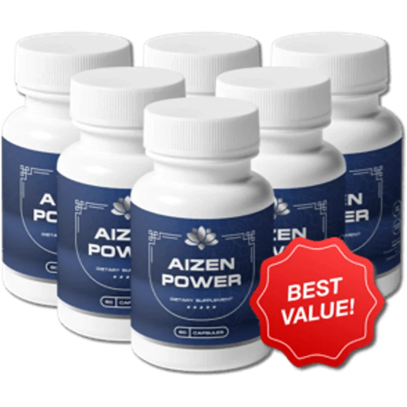 Aizen Power 6-Bottle Bundle — 180-Day Supply