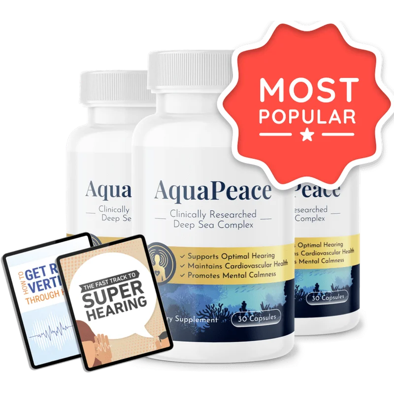 AquaPeace 3-Bottle Bundle — 90-Day Supply