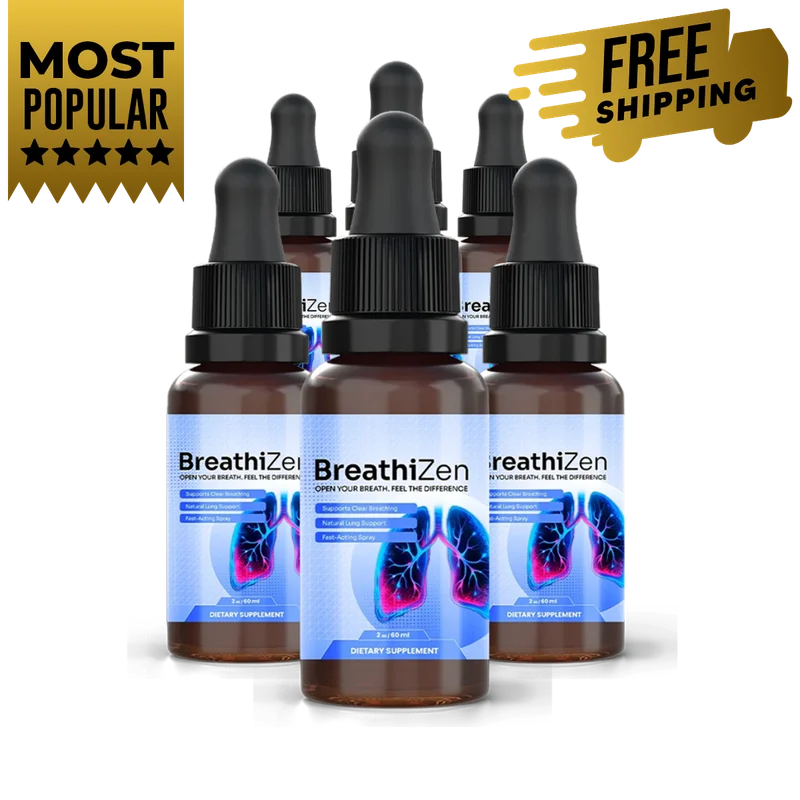 BreathiZen 6-Bottle Bundle — 180-Day Supply
