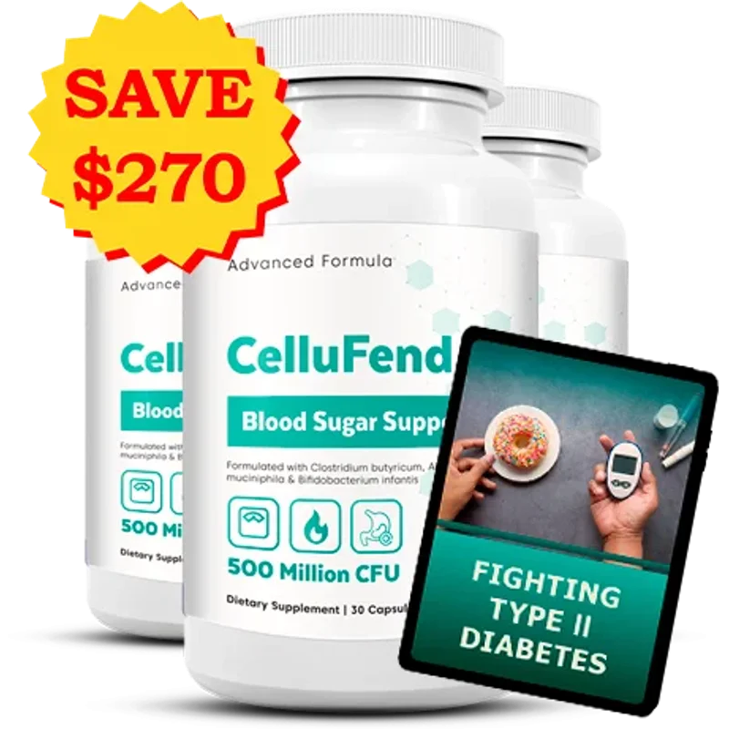 CelluFend 3-Bottle Bundle — 90-Day Supply