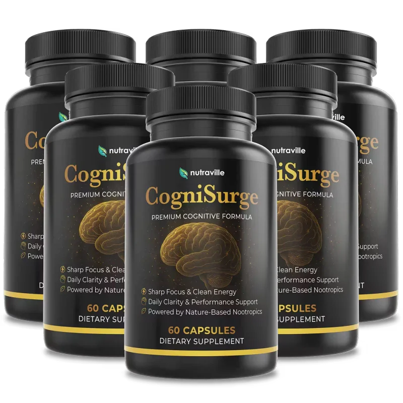 CogniSurge 6-Bottle Bundle — 180-Day Supply