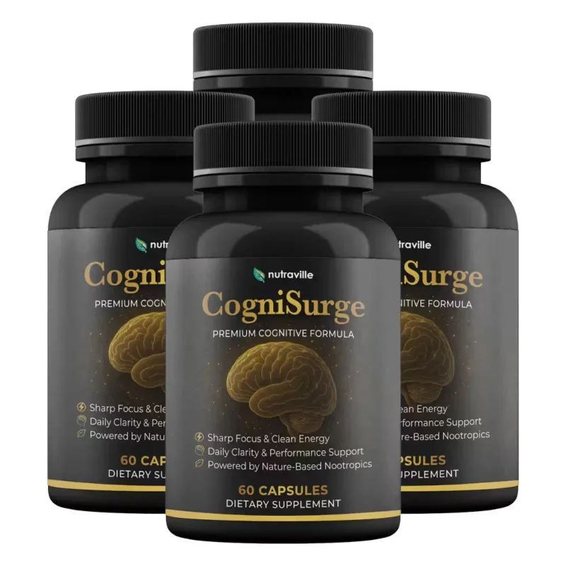 CogniSurge 4-Bottle Bundle — 120-Day Supply