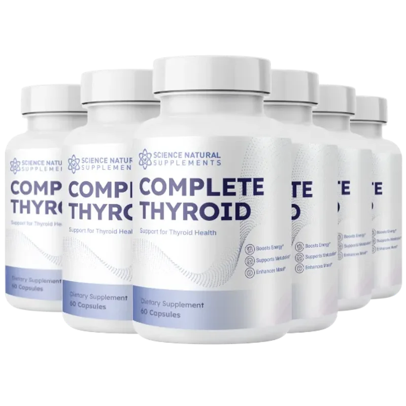 Complete Thyroid 6-Bottle Bundle — 180-Day Supply
