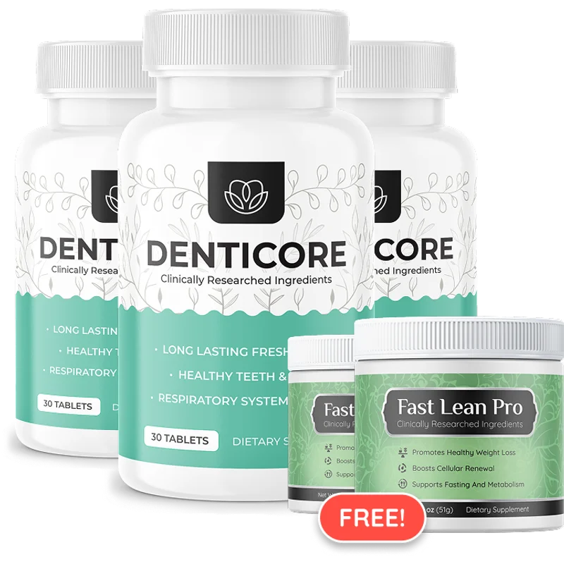 DentiCore 3-Bottle Bundle — 90-Day Supply