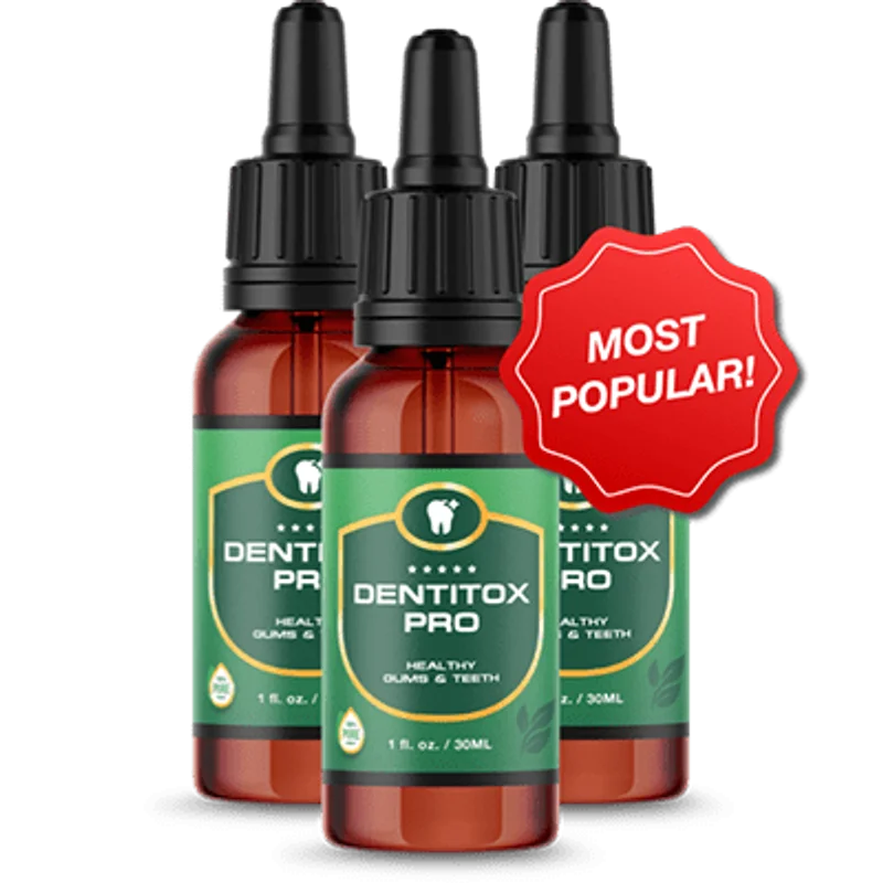 Dentitox Pro 3-Bottle Bundle — 90-Day Supply