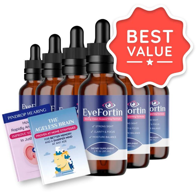 EyeFortin 6-Dropper Bundle — 180-Day Supply