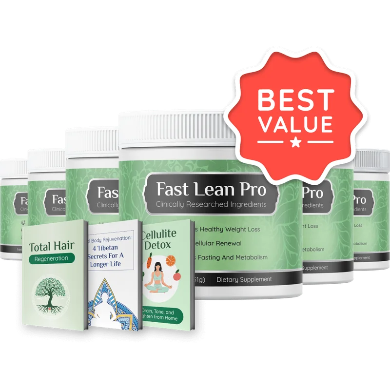 Fast Lean Pro 6-Jar Bundle — 180-Day Supply