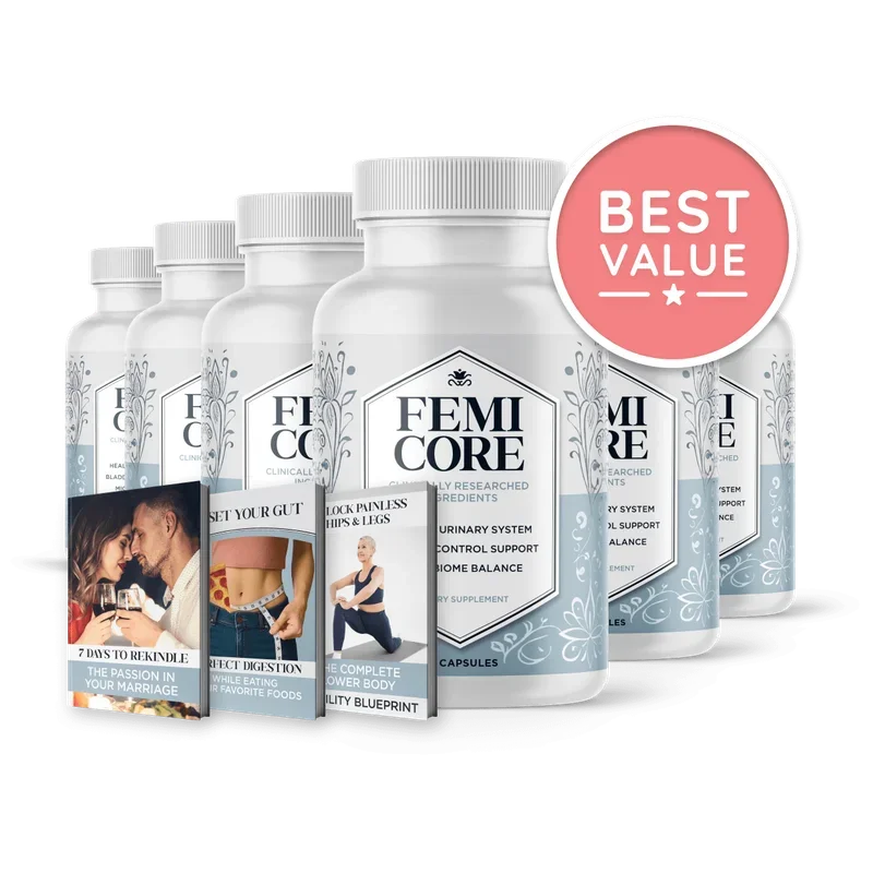 FemiCore 6-Bottle Bundle — 180-Day Supply