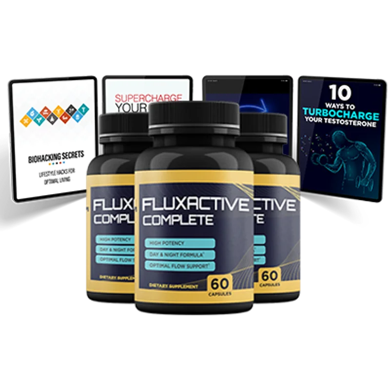 Fluxactive Complete 3-Bottle Bundle — 90-Day Supply