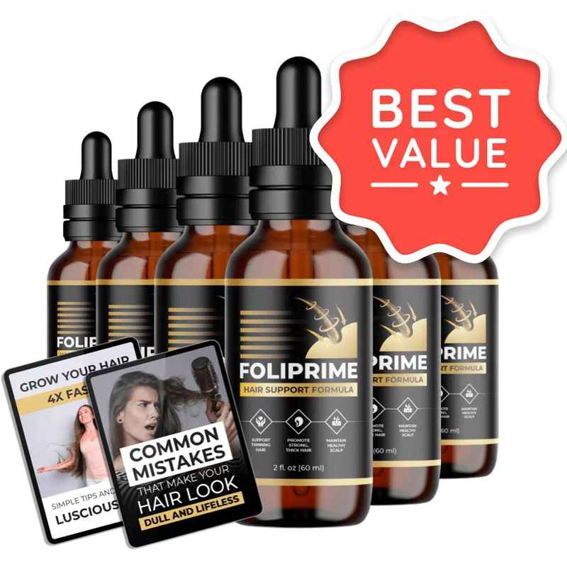 FoliPrime 6-Bottle Bundle — 180-Day Supply