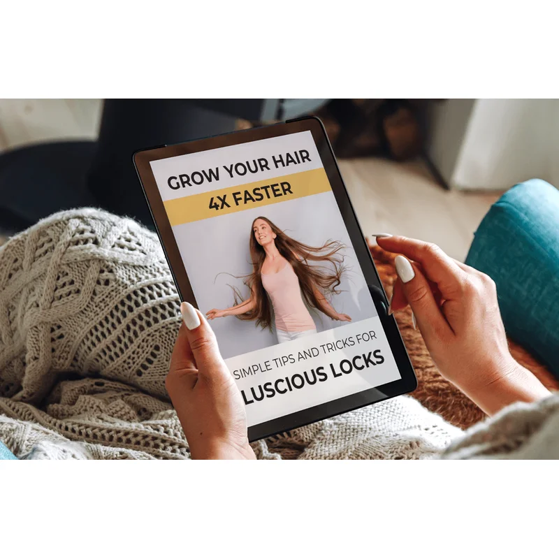 BONUS #2 - Grow Your Hair 4X Faster: Simple Tips and Tricks for Luscious Locks