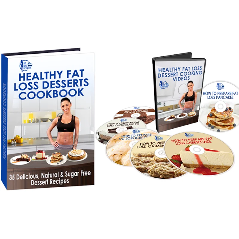 Healthy Fat Loss Desserts Cookbook and Videos