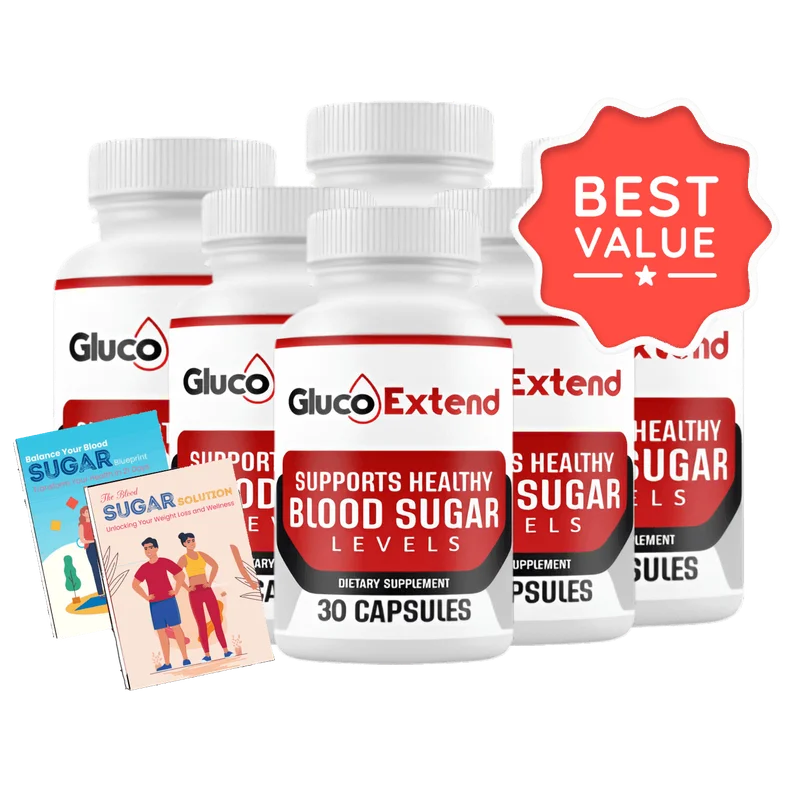 Gluco Extend 6-Bottle Bundle — 180-Day Supply