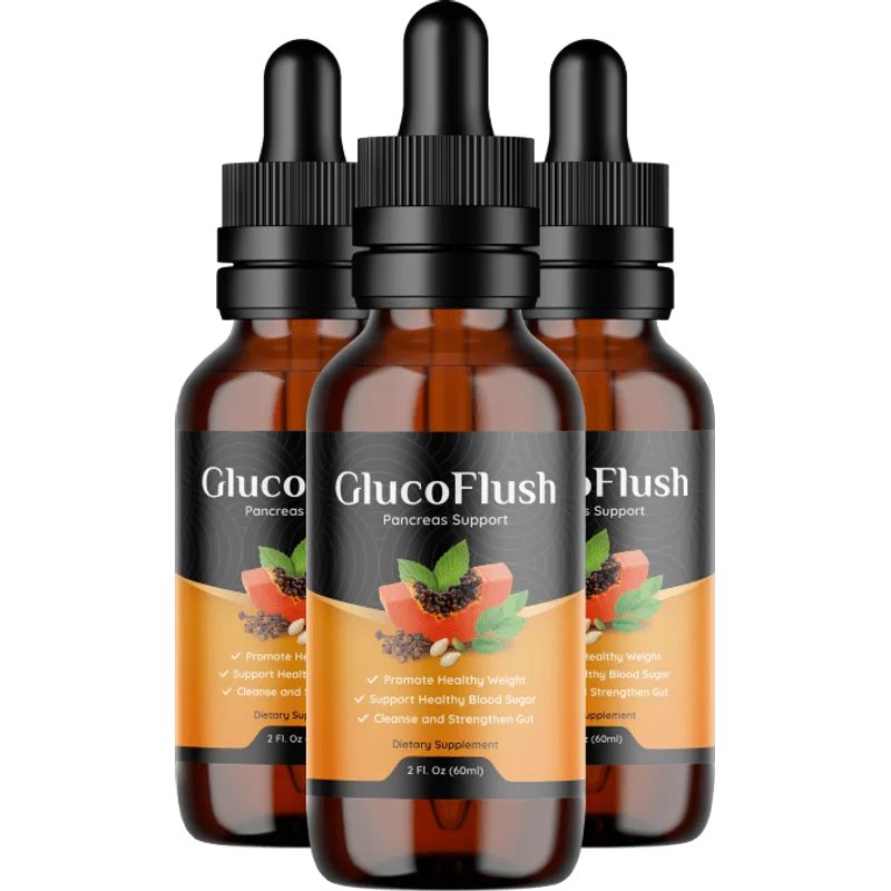 GlucoFlush 3-Bottle Bundle — 90-Day Supply