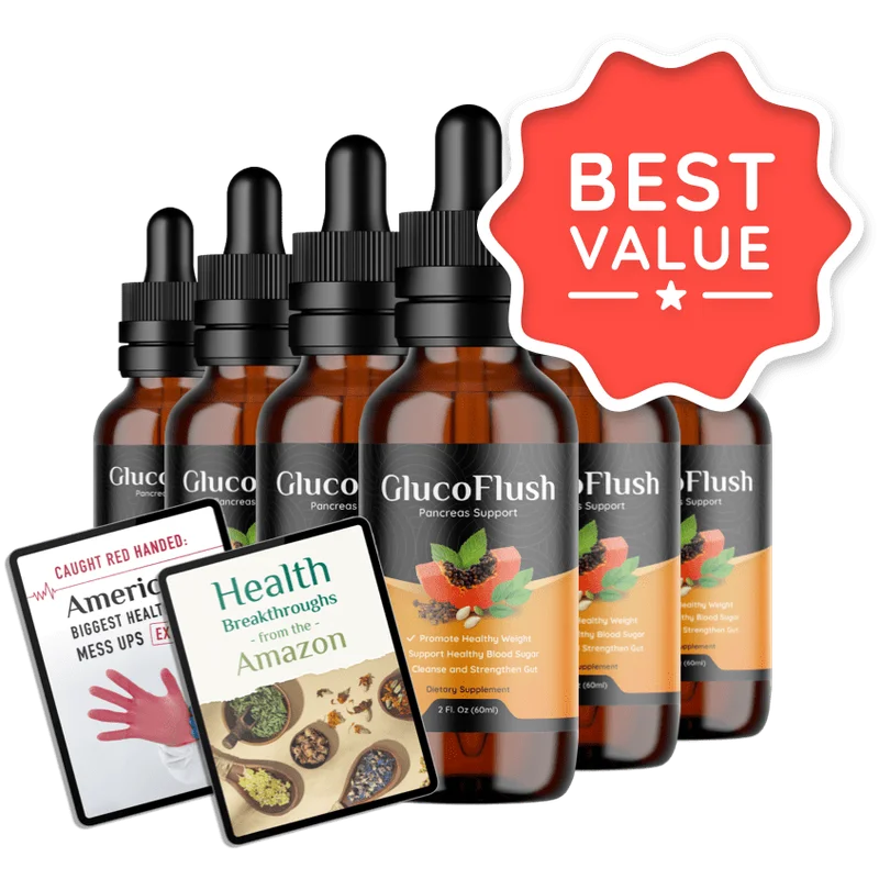 GlucoFlush 6-Bottle Bundle — 180-Day Supply