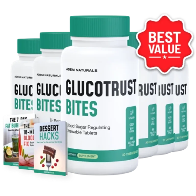 GlucoTrust Bites bottle