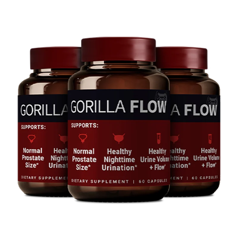 Gorilla Flow 3-Bottle Bundle — 90-Day Supply