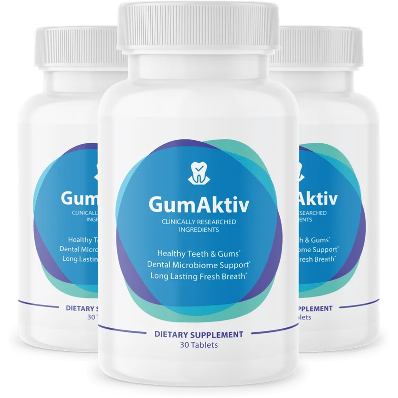 GumAktiv 3-Bottle Bundle — 90-Day Supply