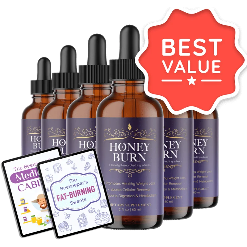 Honey Burn 6-Bottle Bundle — 180-Day Supply