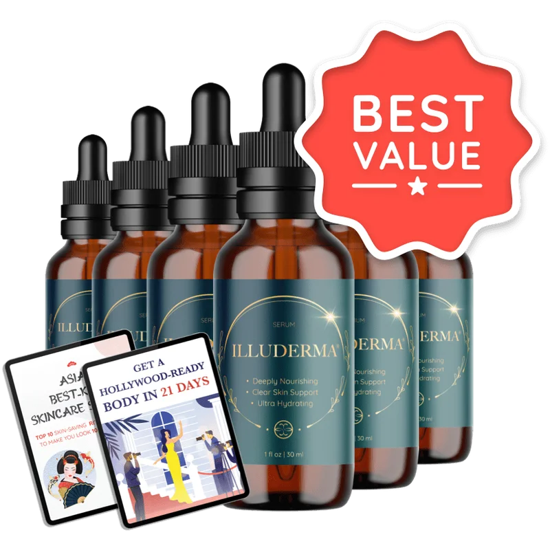 IlluDerma 6-Bottle Bundle — 180-Day Supply