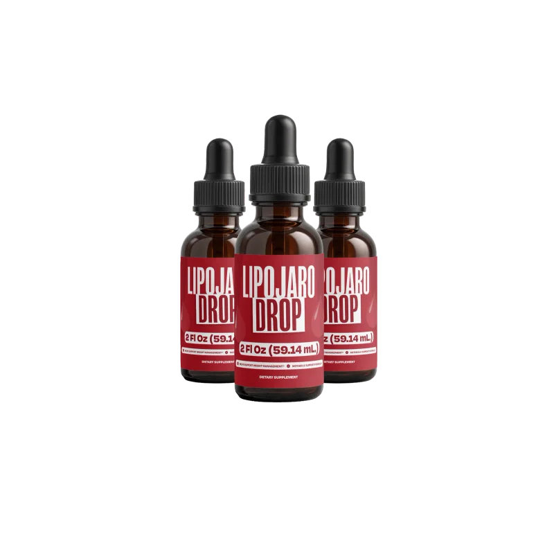 LipoJaro Drops 3-Bottle Bundle — 90-Day Supply