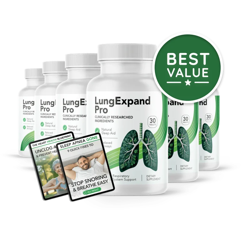 LungExpand Pro 6-Bottle Bundle — 180-Day Supply