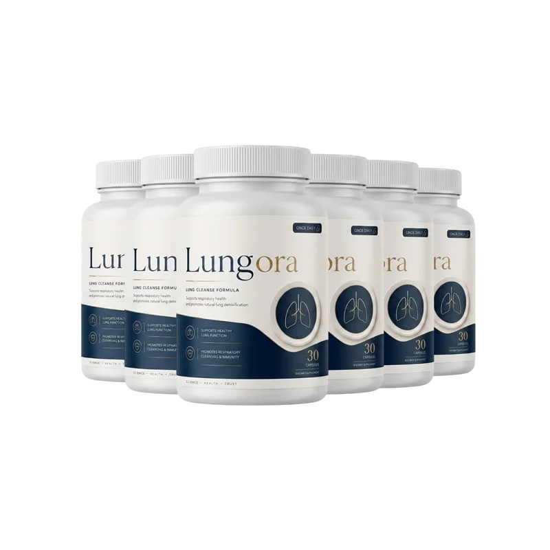 Lungora 6-Bottle Bundle — 180-Day Supply