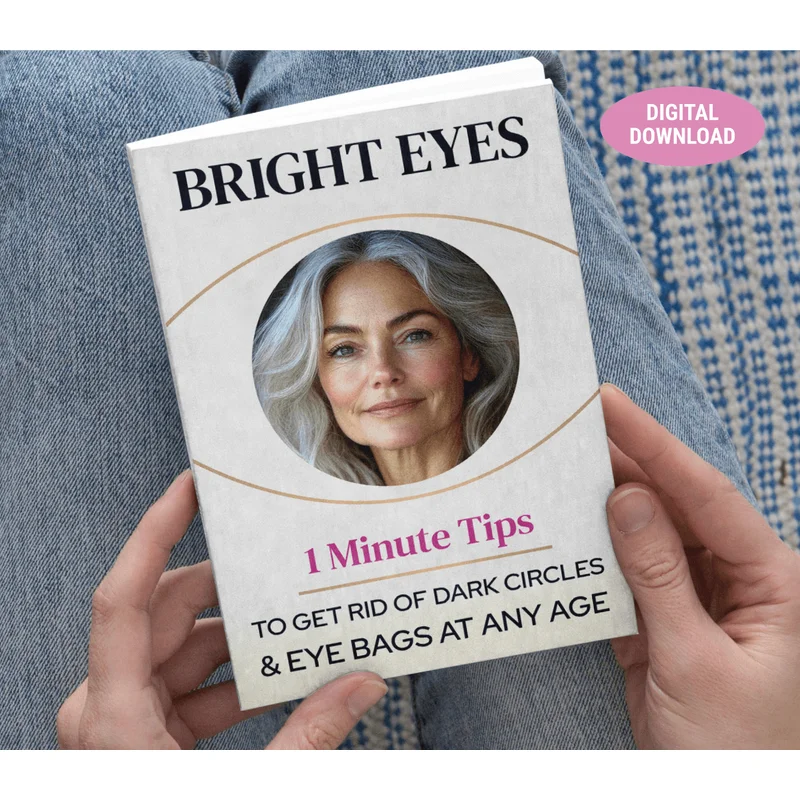 Bright Eyes: 1-Minute Tips To Get Rid of Dark Circles & Eye Bags At Any Age
