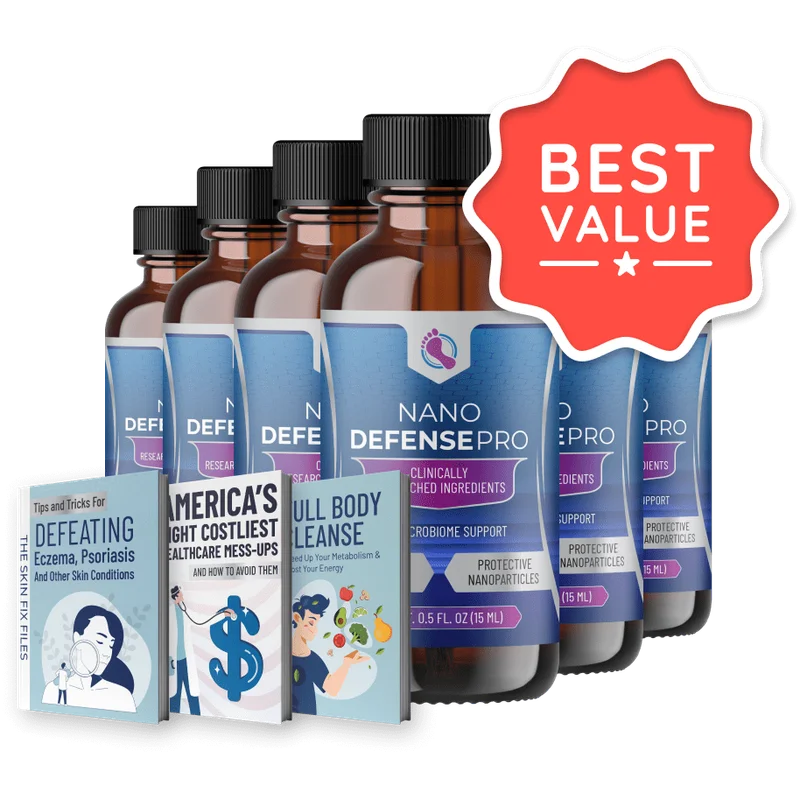 NanoDefense Pro 6-Bottle Bundle — 180-Day Supply