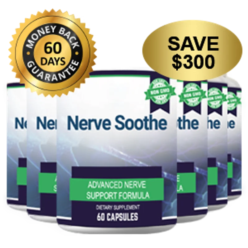 Nerve Soothe 6-Bottle Bundle — 180-Day Supply