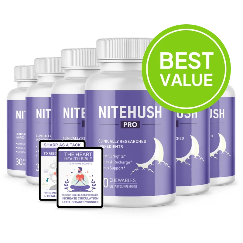 NiteHush Pro bottle