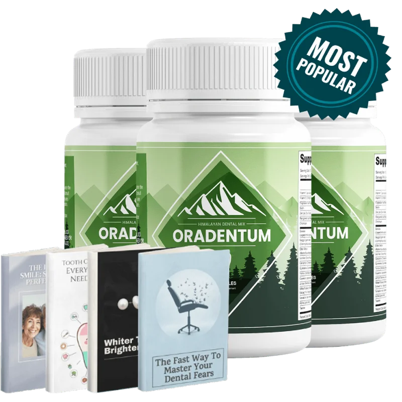 Oradentum 3-Bottle Bundle — 90-Day Supply