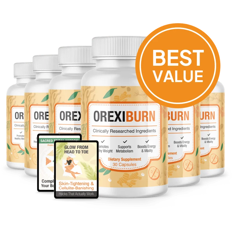 OrexiBurn bottle