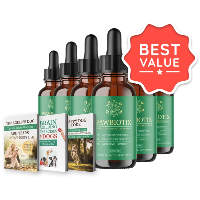 Pawbiotix 6-Bottle Bundle — 180-Day Supply