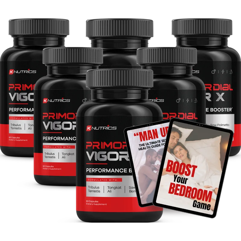 Primordial Vigor X 6-Bottle Bundle — 180-Day Supply
