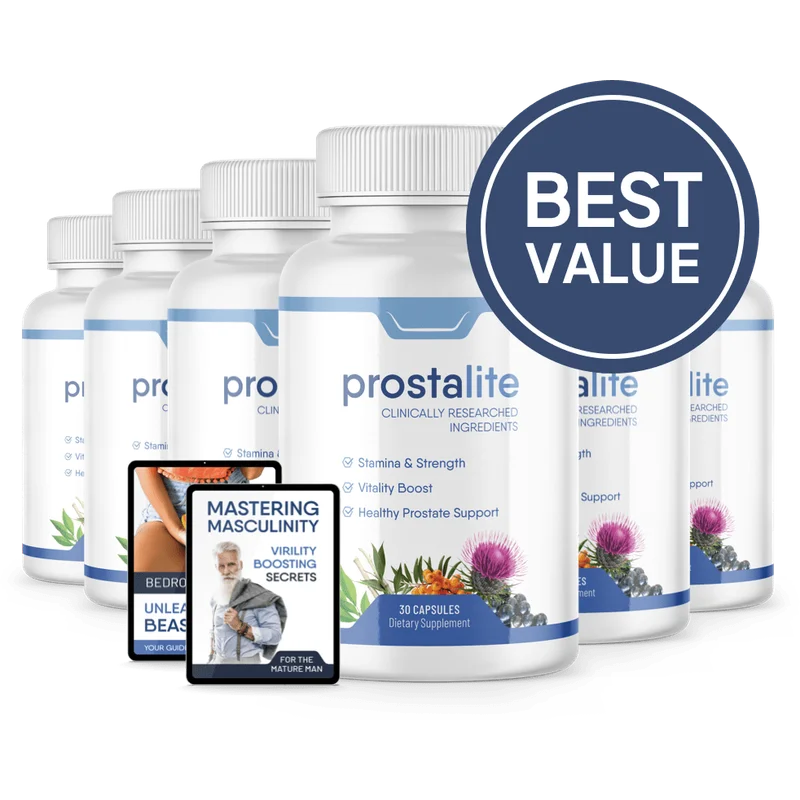 ProstaLite 6-Bottle Bundle — 180-Day Supply