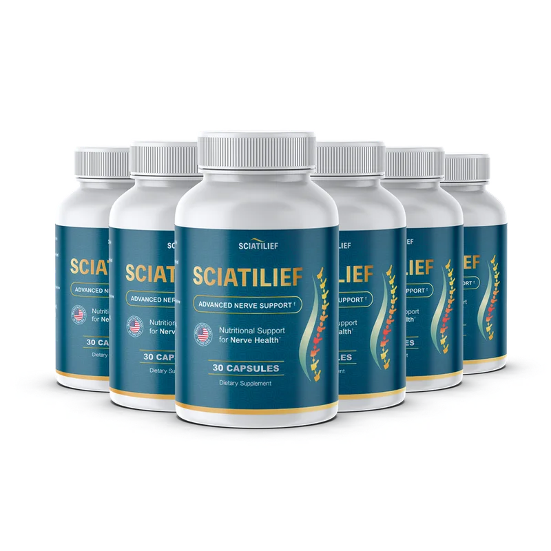 Sciatilief 6-Bottle Bundle — 180-Day Supply