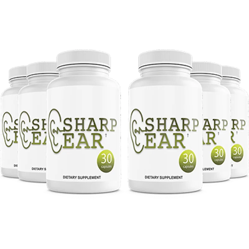 SharpEar 6-Bottle Bundle — 180-Day Supply