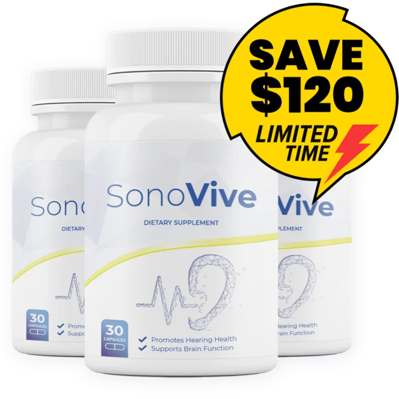 SonoVive 3-Dropper Bundle — 90-Day Supply