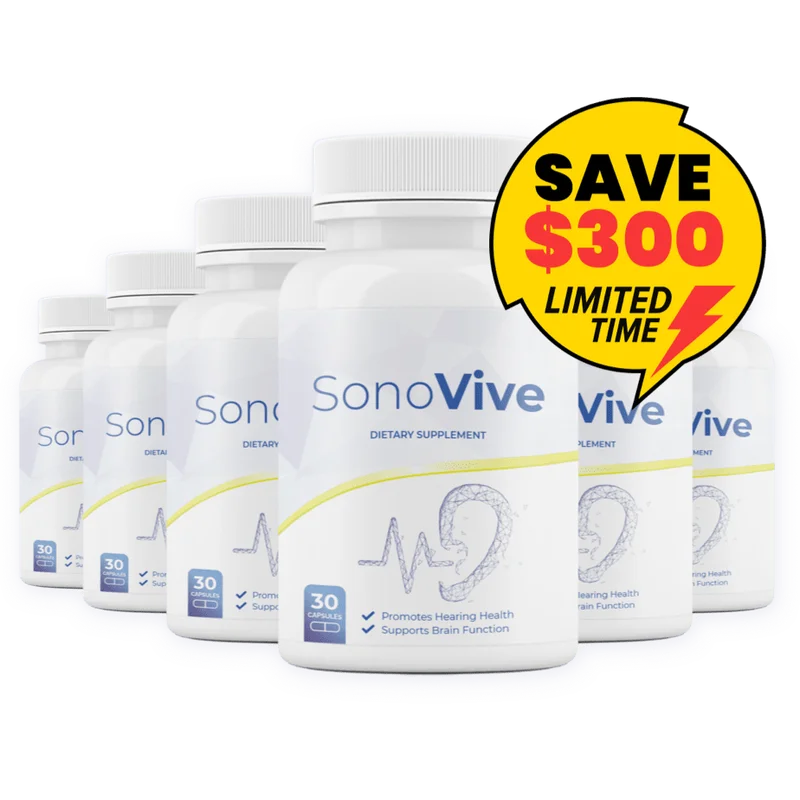 SonoVive 6-Dropper Bundle — 180-Day Supply