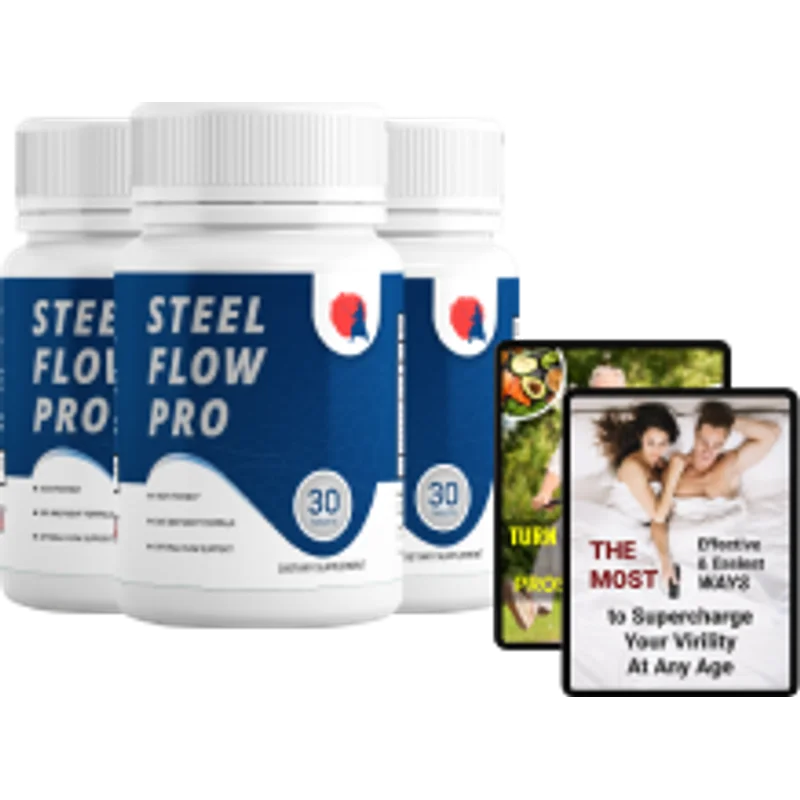 Steel Flow Pro 3-Bottle Bundle — 90-Day Supply