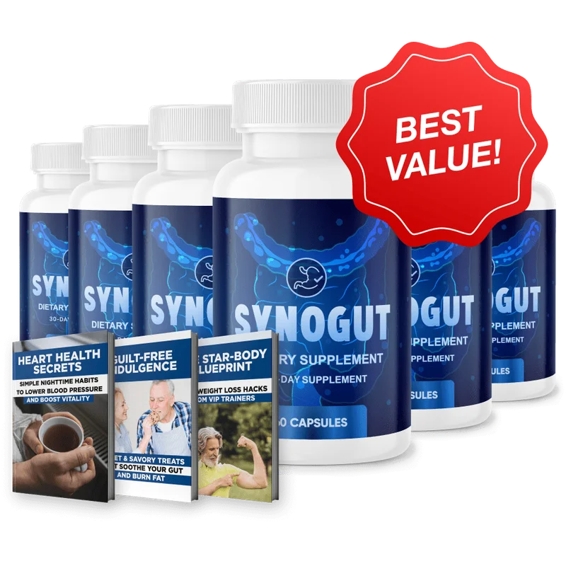 Synogut 6-Bottle Bundle — 180-Day Supply