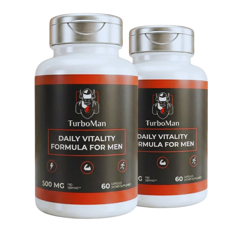 TurboMan 2-Bottle Bundle — 60-Day Supply