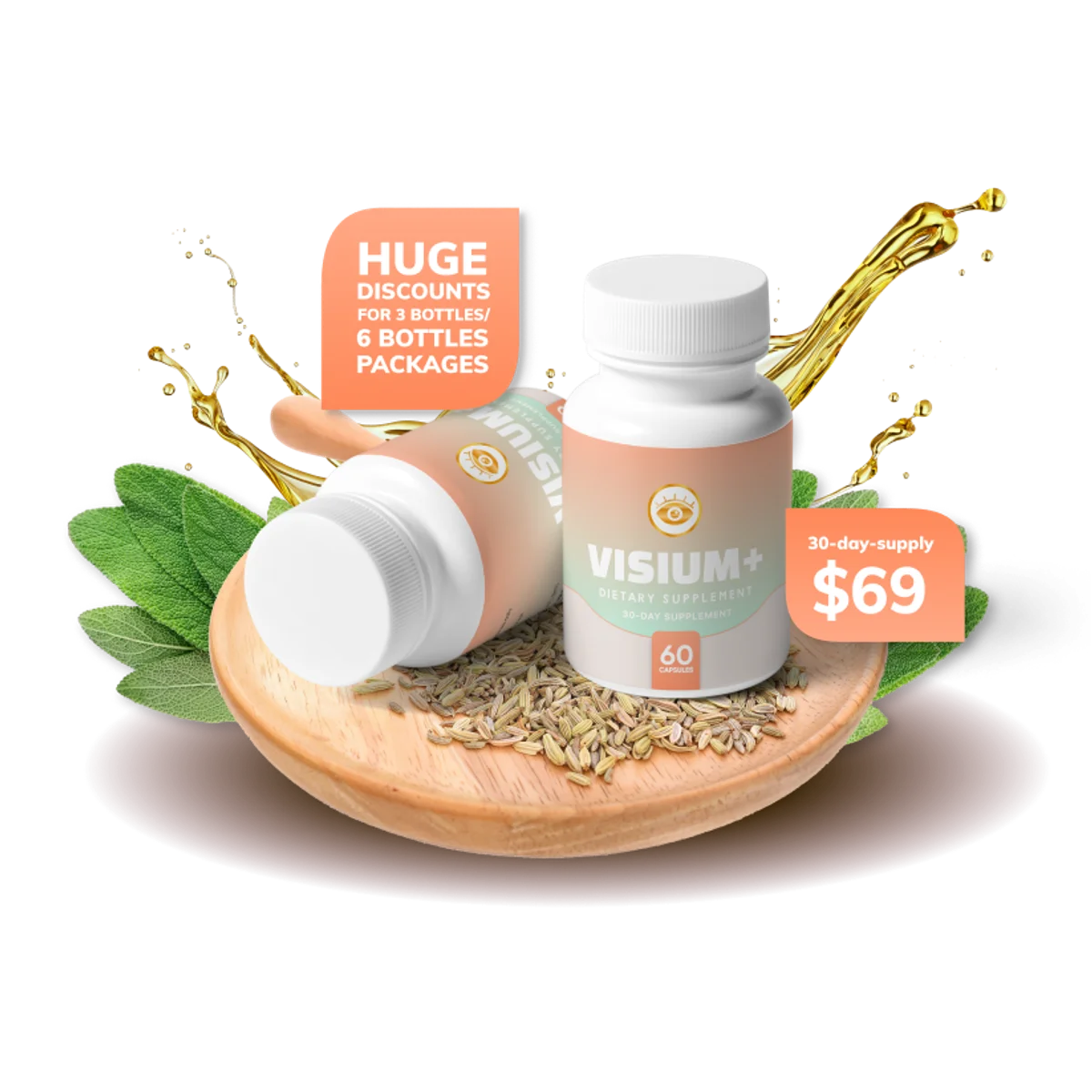 Visium Plus bottle