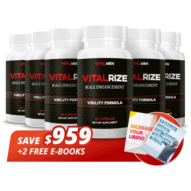VitalRize 6-Bottle Bundle — 180-Day Supply