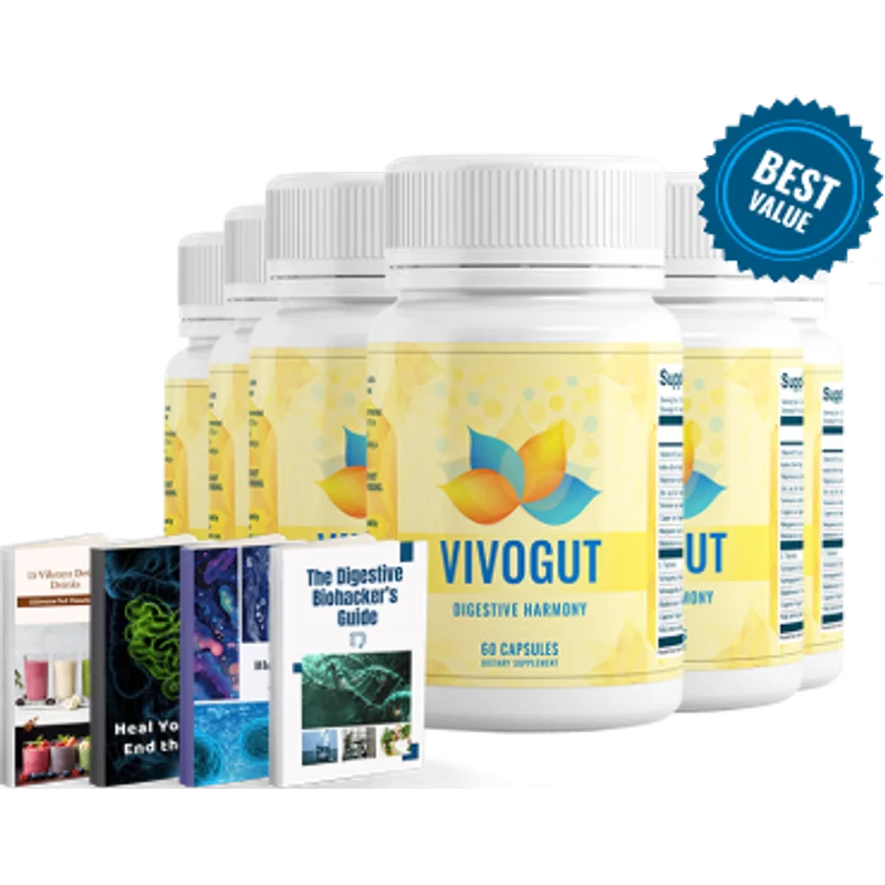 VivoGut 6-Bottle Bundle — 180-Day Supply
